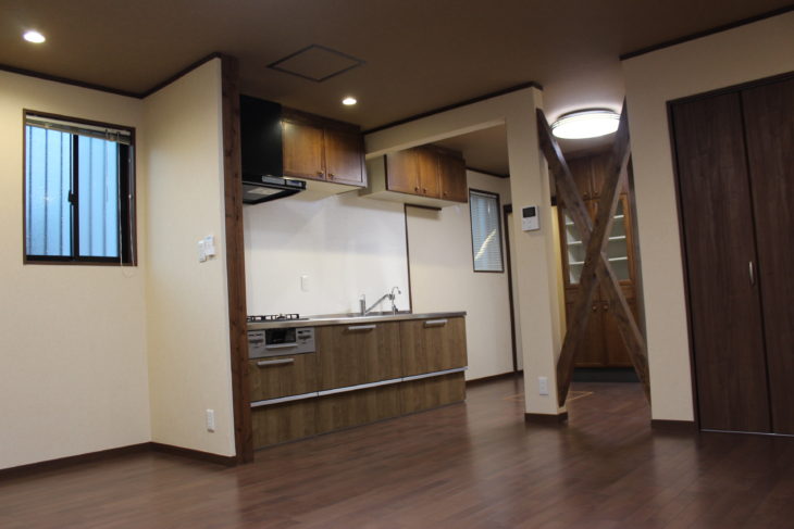   岐阜市　システムキッチン　K様　LDKのリフォーム