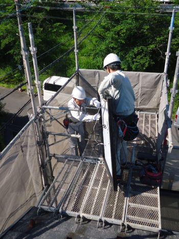 岐阜　笠松　塗装　カラーベスト