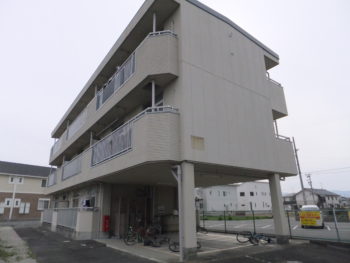 岐阜　羽島　アパート　塗装工事