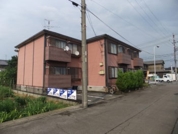 岐阜　アパート　外壁　屋根塗装