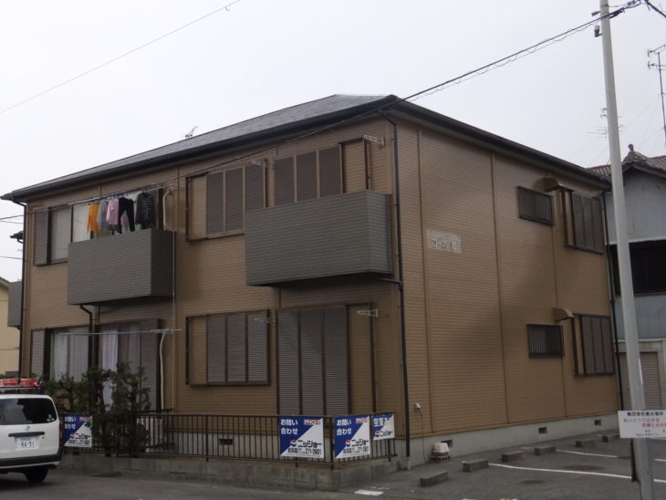   羽島市（岐阜）S様アパート　塗装リフォーム　（有）ペンテック