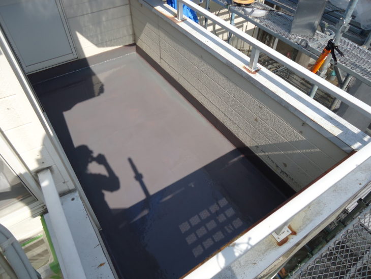   羽島市正木町　Ｎ様　ベランダ雨漏り　防水改修工事