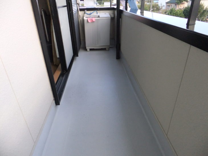   羽島市　I様　FRPベランダ防水リフォーム　　有限会社ペンテック