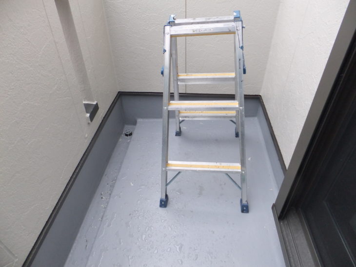   羽島市　T様　ベランダ　FRP防水工事　　有限会社ペン・テック