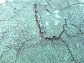 羽島市　雨漏りベランダ　防水