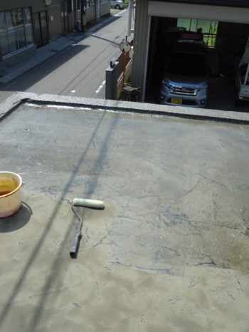 羽島市　ウレタン防水　雨漏り対応