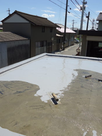 岐阜　一宮　ウレタン防水　雨漏り対応