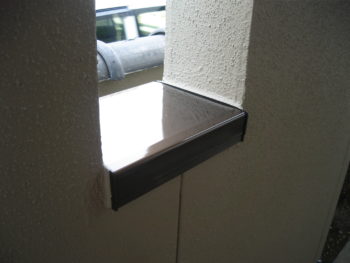 笠木キャップ　施工：有限会社ペン・テック（羽島市）