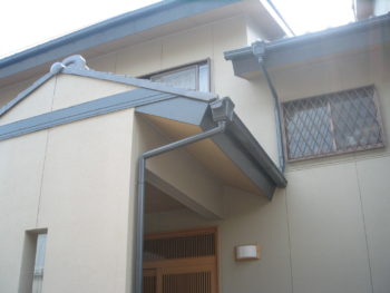 笠木キャップ　施工：有限会社ペン・テック（羽島市）