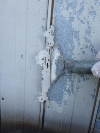 羽島市　塗装　トタン