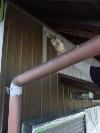 羽島市　塗装　トタン