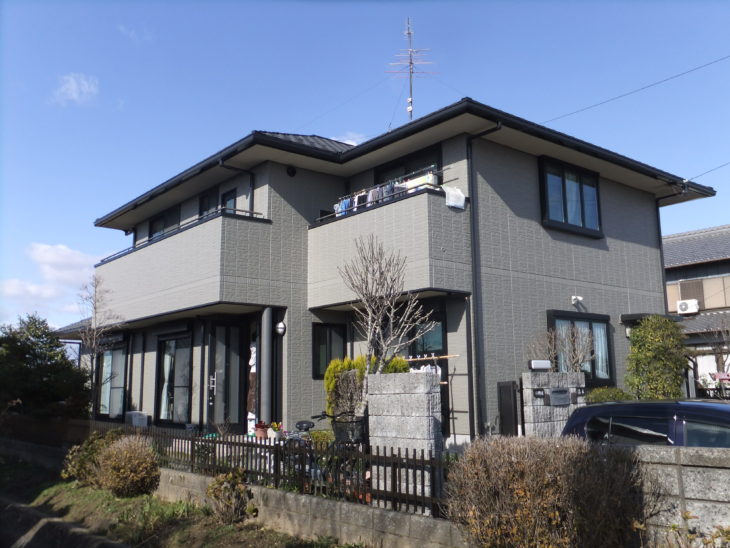   羽島市上中町（岐阜）　セキスイハウス　O様　（ハウスメーカー）塗装