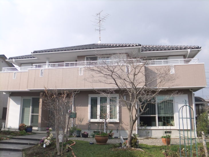   瑞穂市（岐阜）　セキスイハウス　O様　　瓦工事　外壁塗装