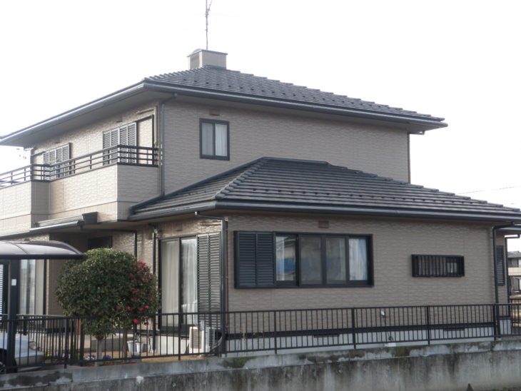   羽島市（岐阜）パナホーム　K様（ハウスメーカー）外壁塗装（有）ペンテック