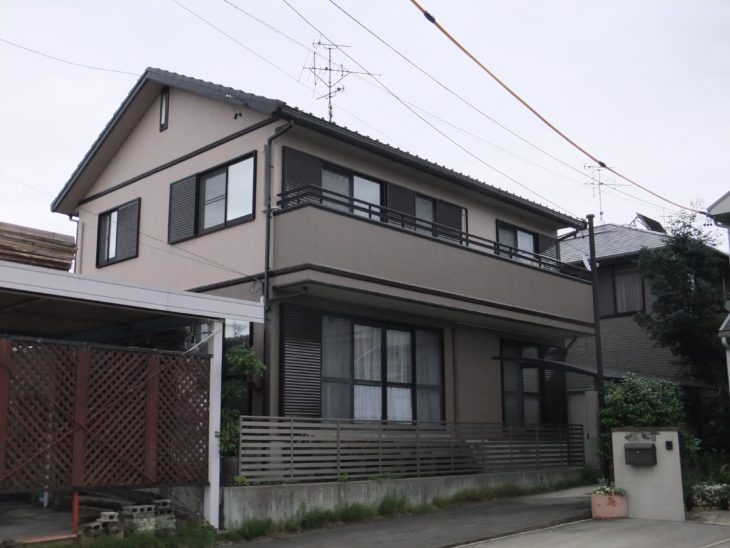   羽島市正木町（岐阜）トヨタホーム　Ｓ様（ハウスメーカー）塗装工事