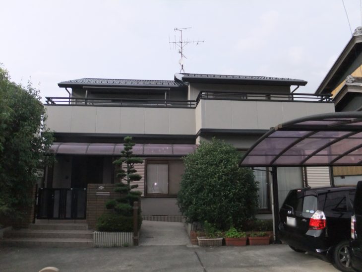   養老郡養老町（岐阜）セキスイハイム M様（ハウスメーカー）屋根塗装　外壁塗装　有）ペンテック