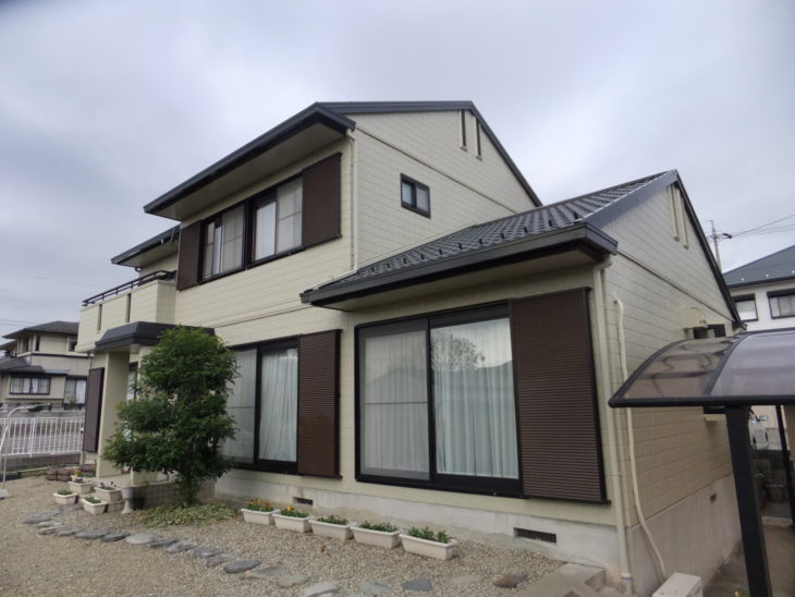   各務原市（岐阜）セキスイハイム I様（ハウスメーカー）外壁塗装